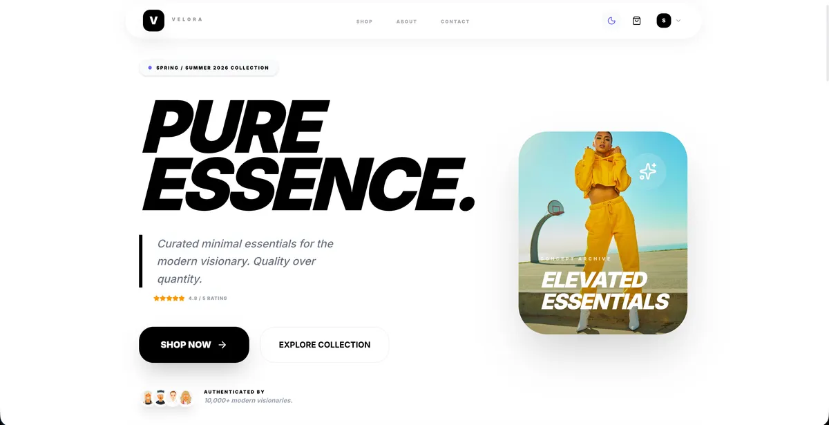 CodeDash eCommerce Platform project preview - ECOMMERCE SYSTEM